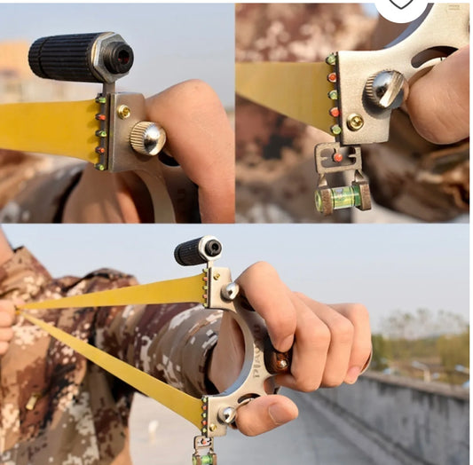 Resortera profesional + repuesto 🎯