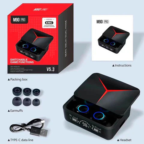 Audífonos Inalámbricos M90 Pro