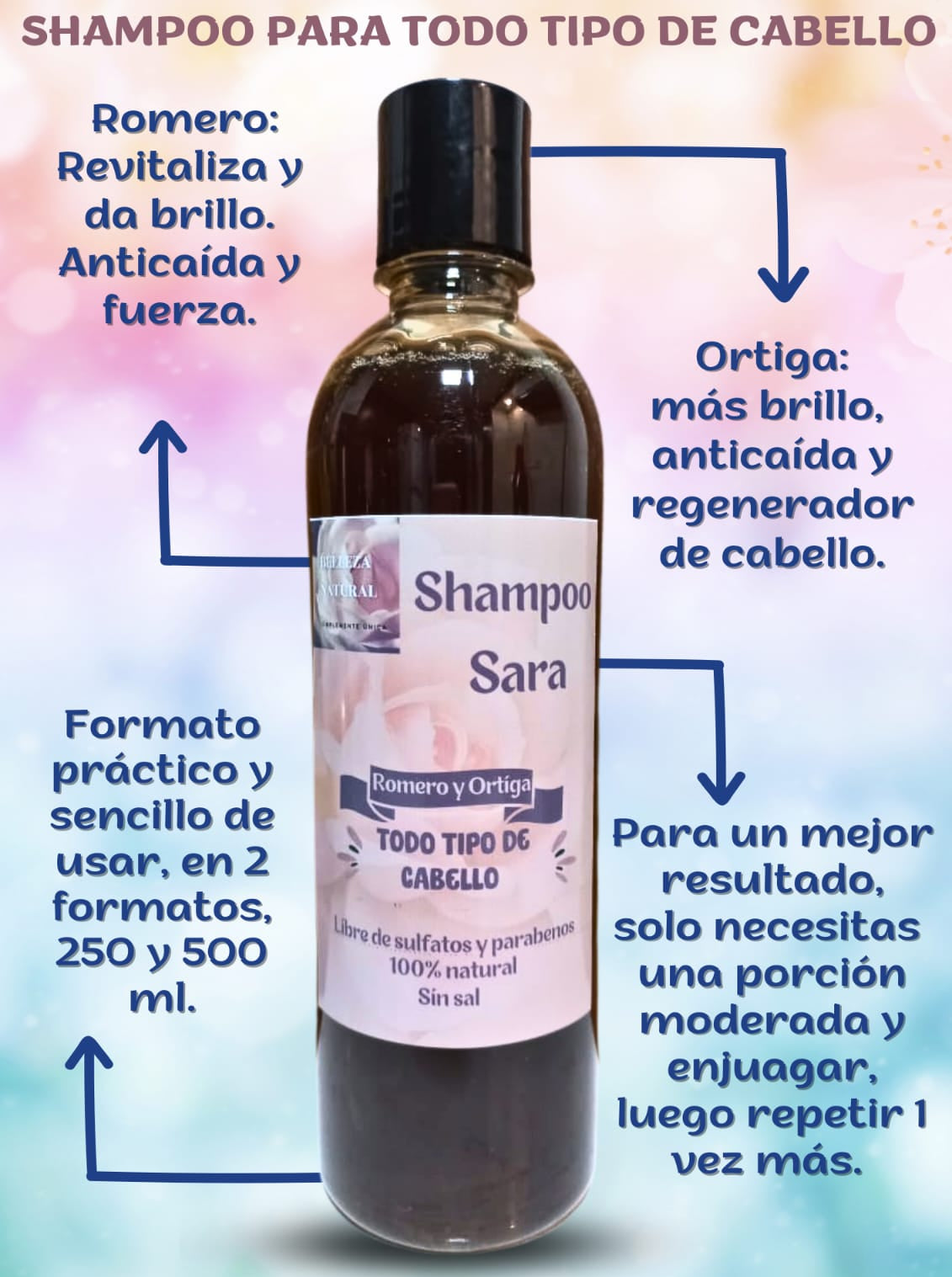 Shampoo SARA 500 ml