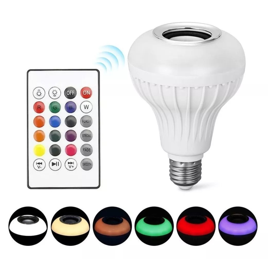 💡 Ampolleta Musical RGB + Bluetooth