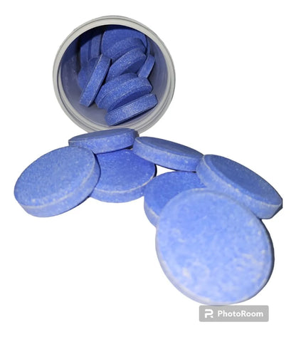 Pastillas De Cloro Wc Limpieza Baño (25 Unidades) Tarro 1kg