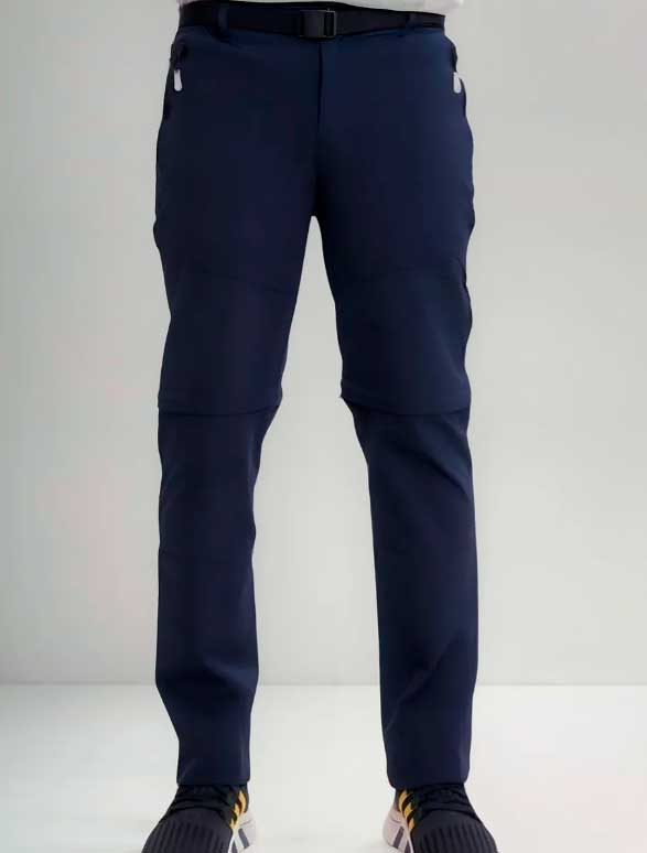 Pantalon Trekking Secado Rapido Hombre Desmontable Upf50