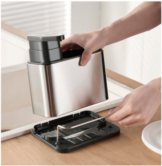 Dispensador de Jabón 3 en 1 – Organización y Estilo en tu Cocina