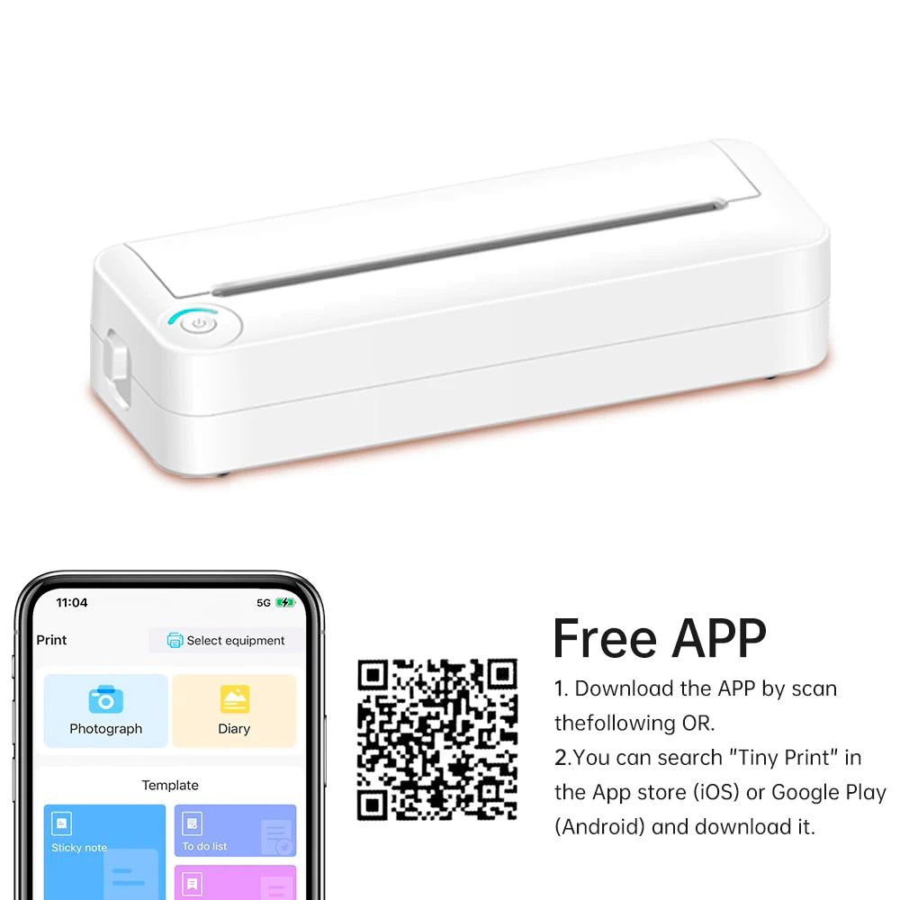 Impresora Térmica Portátil A4 – Modelo X8