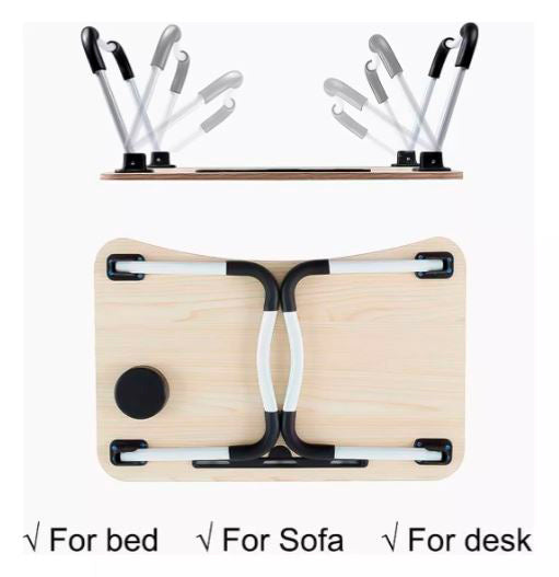 Mesa Plegable para Cama y Notebook – Comodidad en cualquier lugar