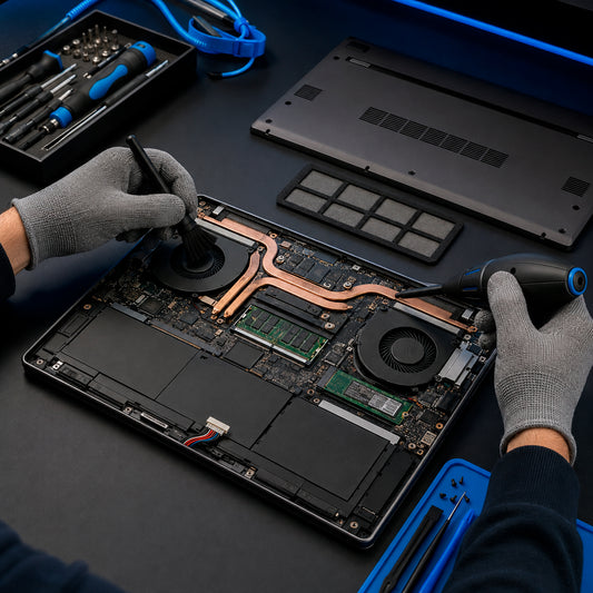 Mantención interna de notebook